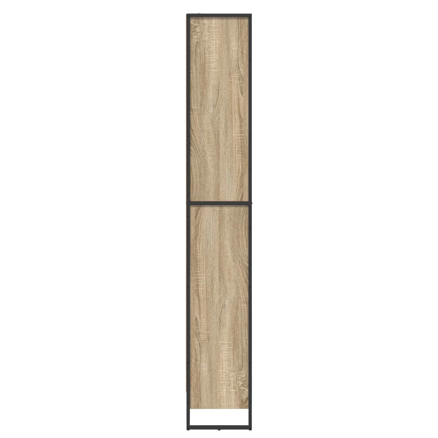 vidaXL Book Cabinet 80 x 30 x 189.5 cm Engineered Wood Sonoma