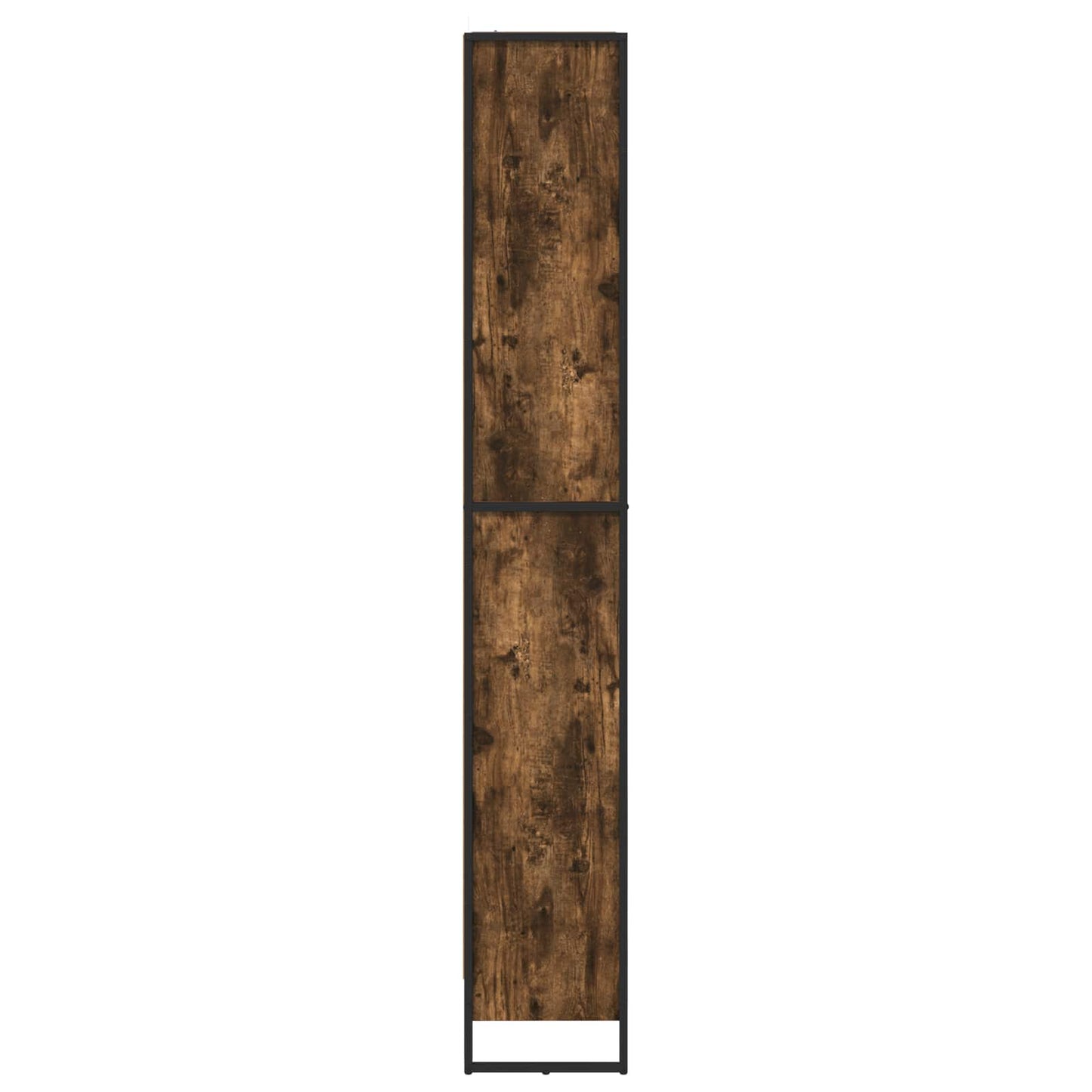vidaXL Book Cabinet 80 x 30 x 189.5 cm Engineered Wood Smoke Oak