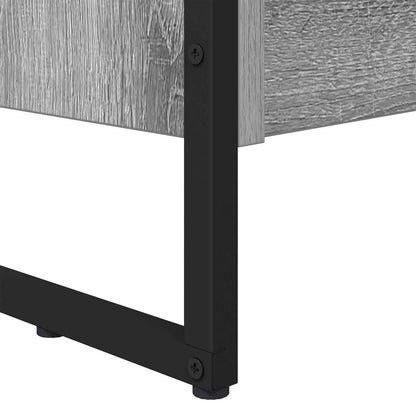 vidaXL Book Cabinet 80 x 30 x 189.5 cm Engineered Wood Grey Sonoma
