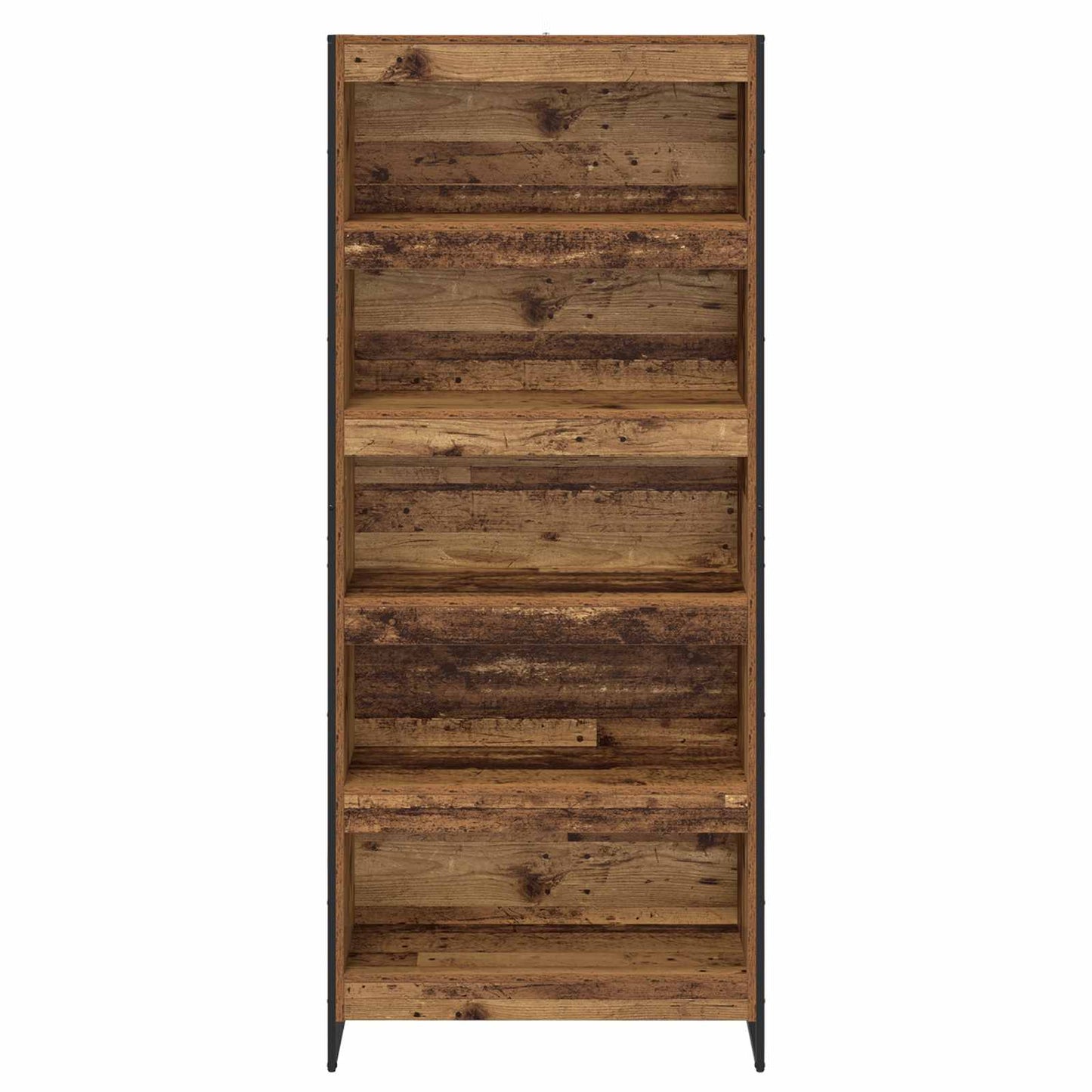 vidaXL Book Cabinet 80 x 30 x 189.5 cm Engineered Wood Old Wood