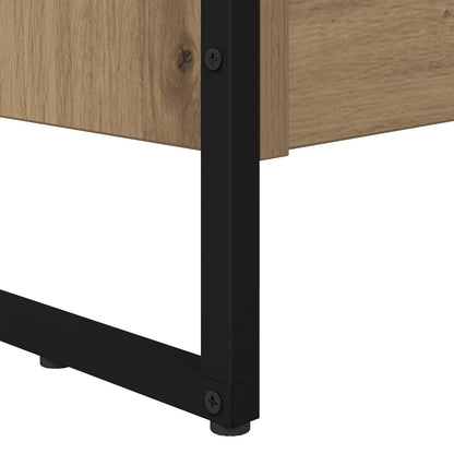 vidaXL Book Cabinet 80 x 30 x 189.5 cm Engineered Wood Artisian Oak