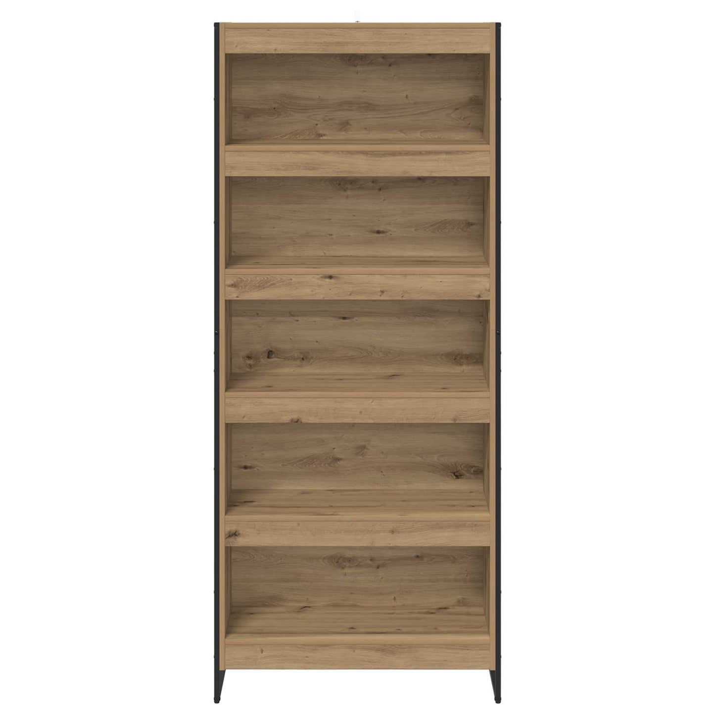 vidaXL Book Cabinet 80 x 30 x 189.5 cm Engineered Wood Artisian Oak