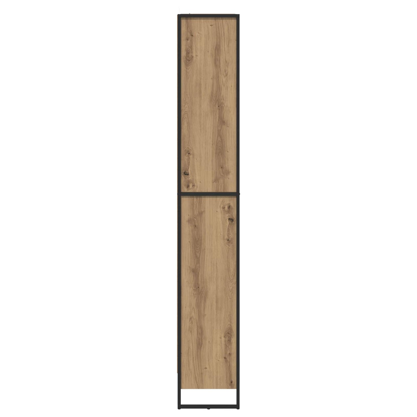 vidaXL Book Cabinet 80 x 30 x 189.5 cm Engineered Wood Artisian Oak