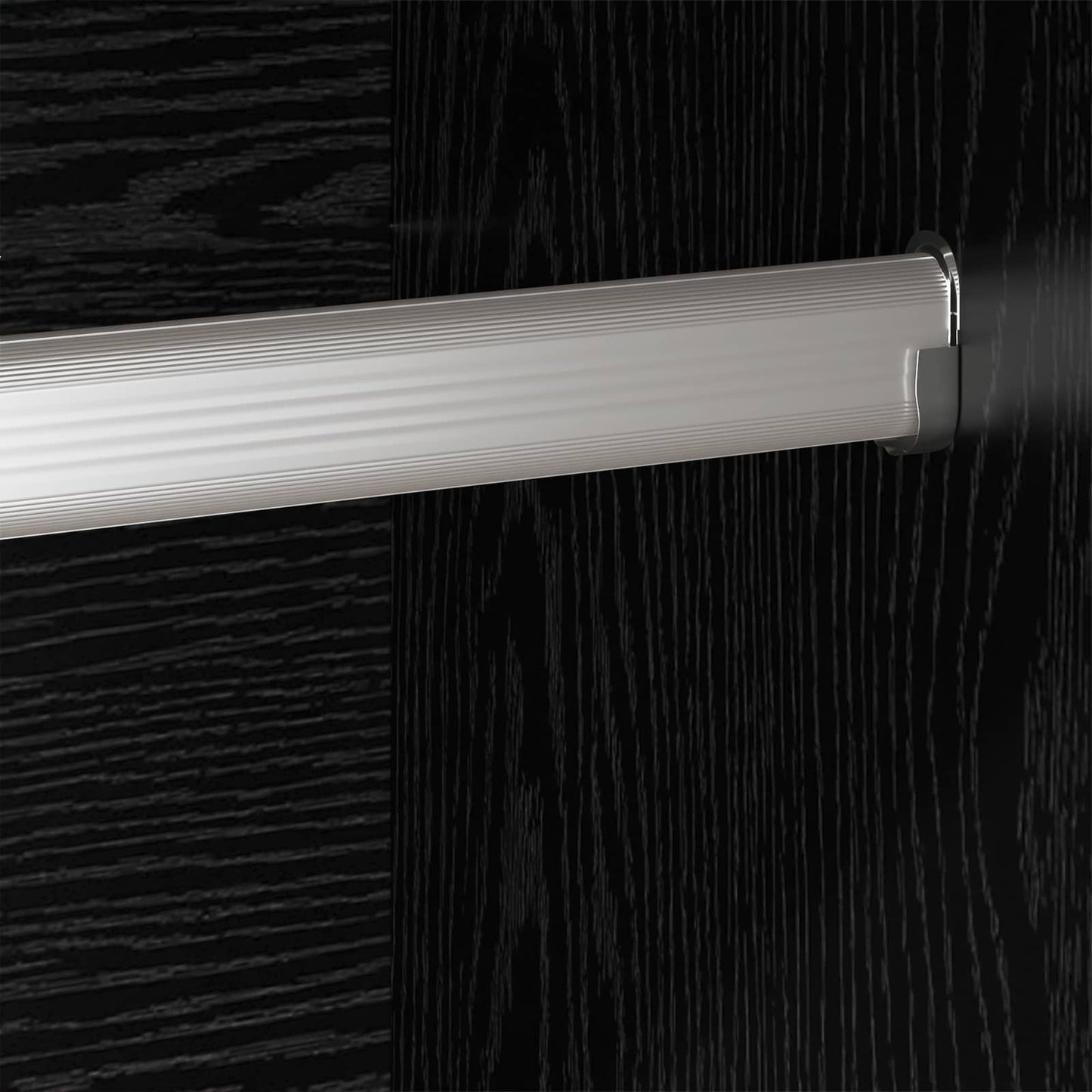 vidaXL Warderobe with Door Black Oak 50 x 50 x 200 cm Engineered Wood