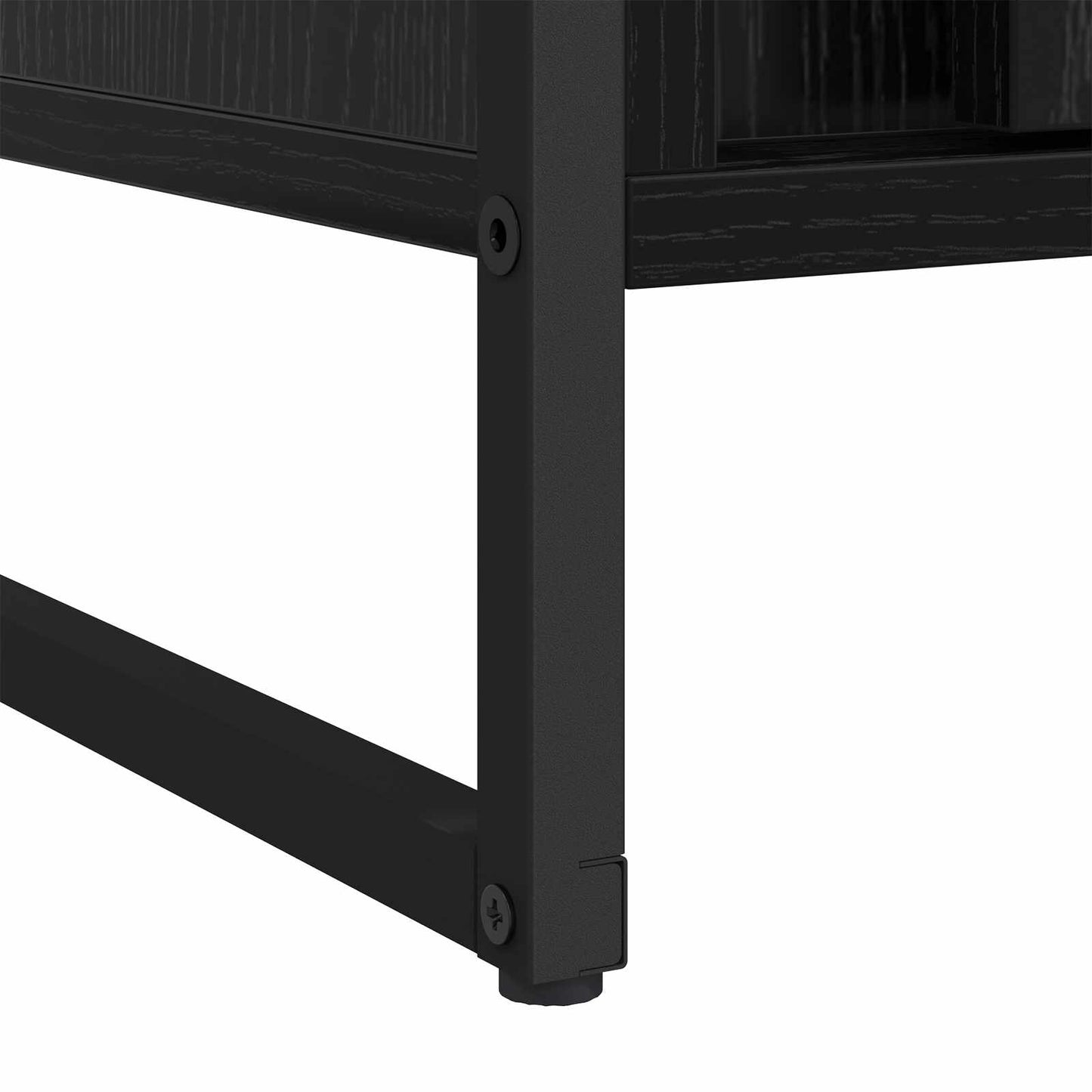 vidaXL Warderobe with Door Black Oak 50 x 50 x 200 cm Engineered Wood