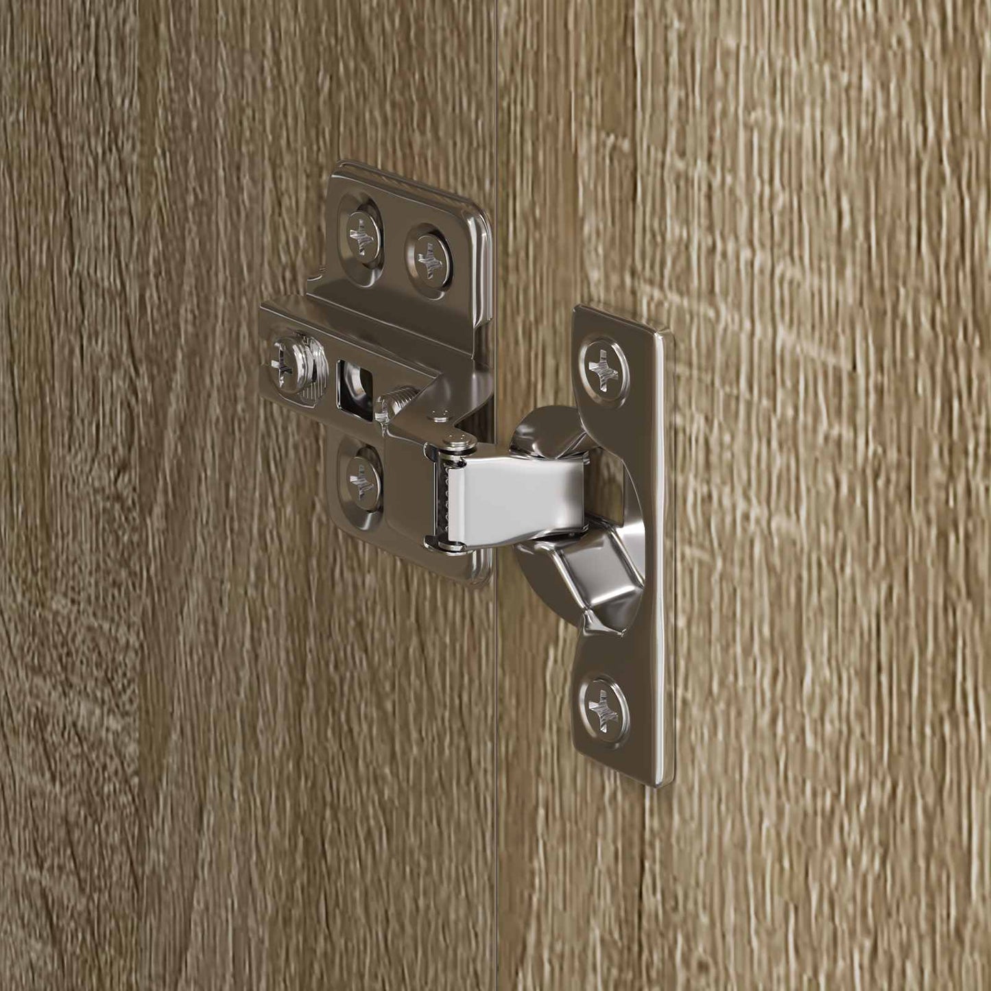 vidaXL Warderobe with Storage Sonoma 50 x 50 x 200 cm Engineered Wood