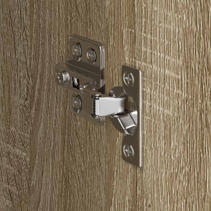 vidaXL Warderobe with Storage Sonoma 50 x 50 x 200 cm Engineered Wood