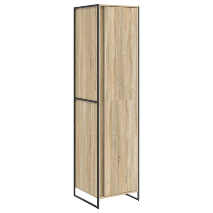 vidaXL Warderobe with Storage Sonoma 50 x 50 x 200 cm Engineered Wood