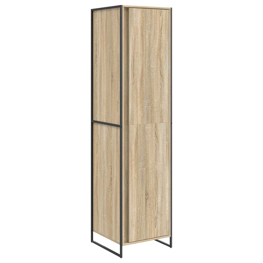 vidaXL Warderobe Sonoma 50 x 50 x 200 cm Engineered Wood