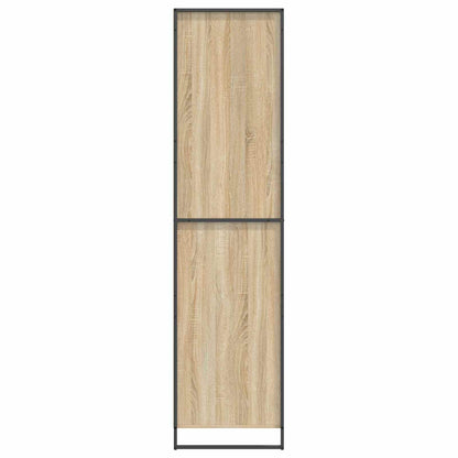 vidaXL Warderobe with Storage Sonoma 50 x 50 x 200 cm Engineered Wood