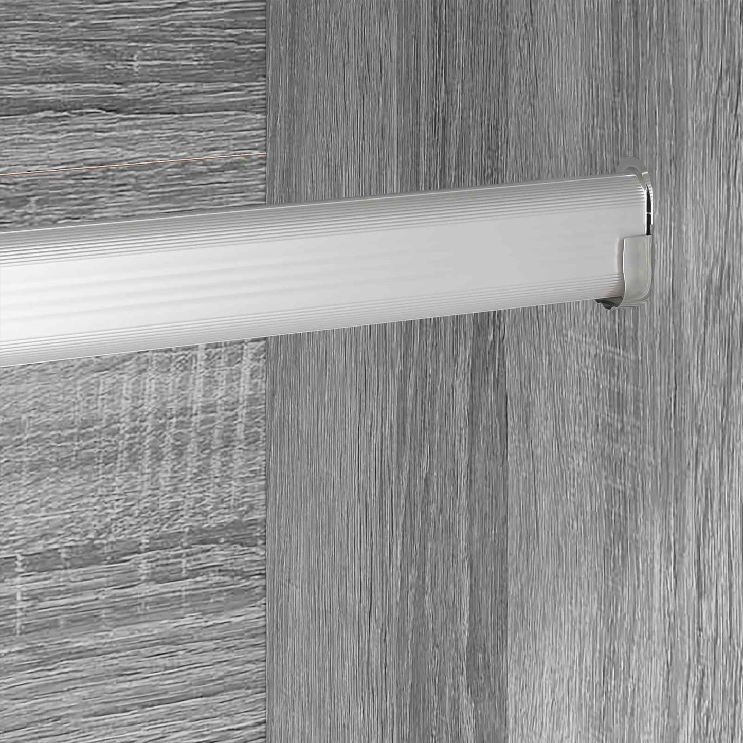 vidaXL Warderobe Grey Sonoma 50 x 50 x 200 cm Engineered Wood
