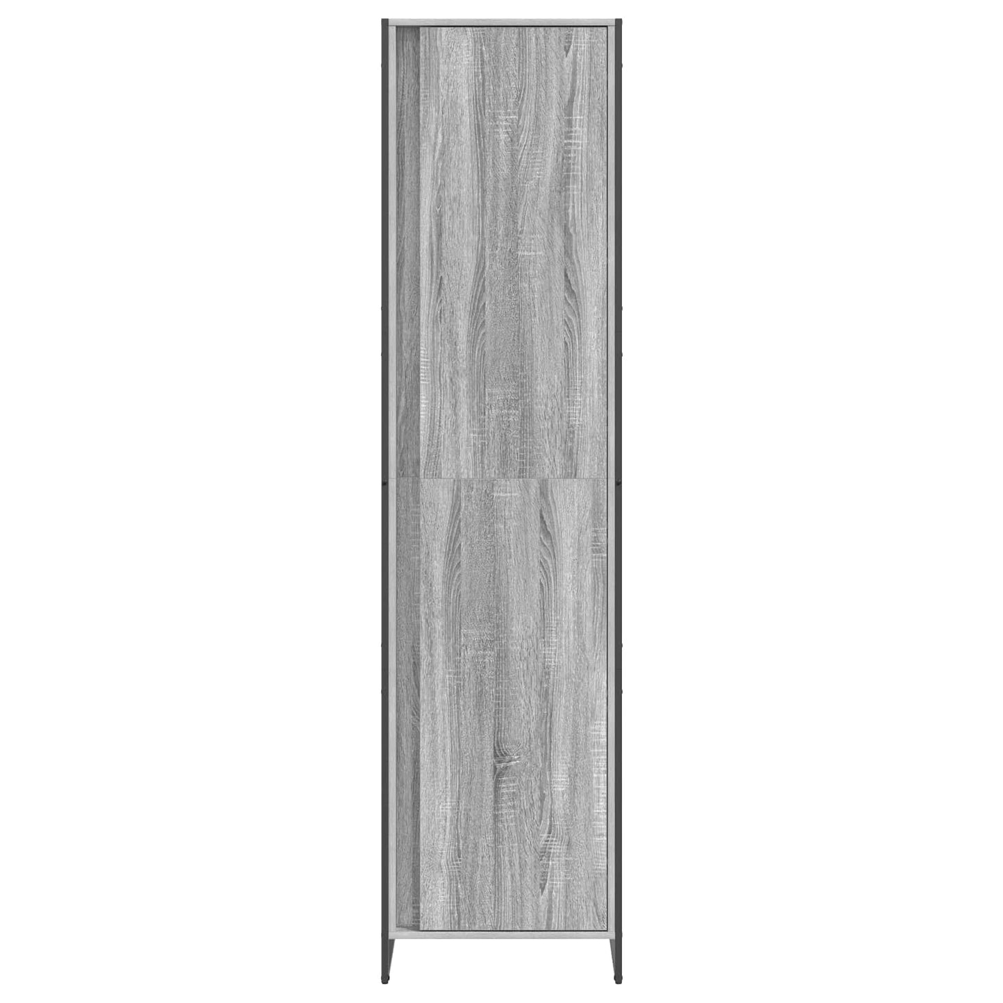 vidaXL Warderobe Grey Sonoma 50 x 50 x 200 cm Engineered Wood