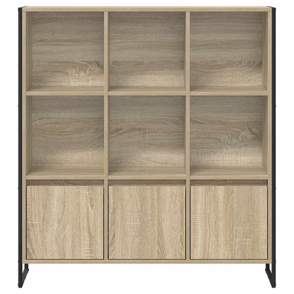 vidaXL Book Cabinet 99.5 x 30 x 108 cm Engineered Wood Sonoma