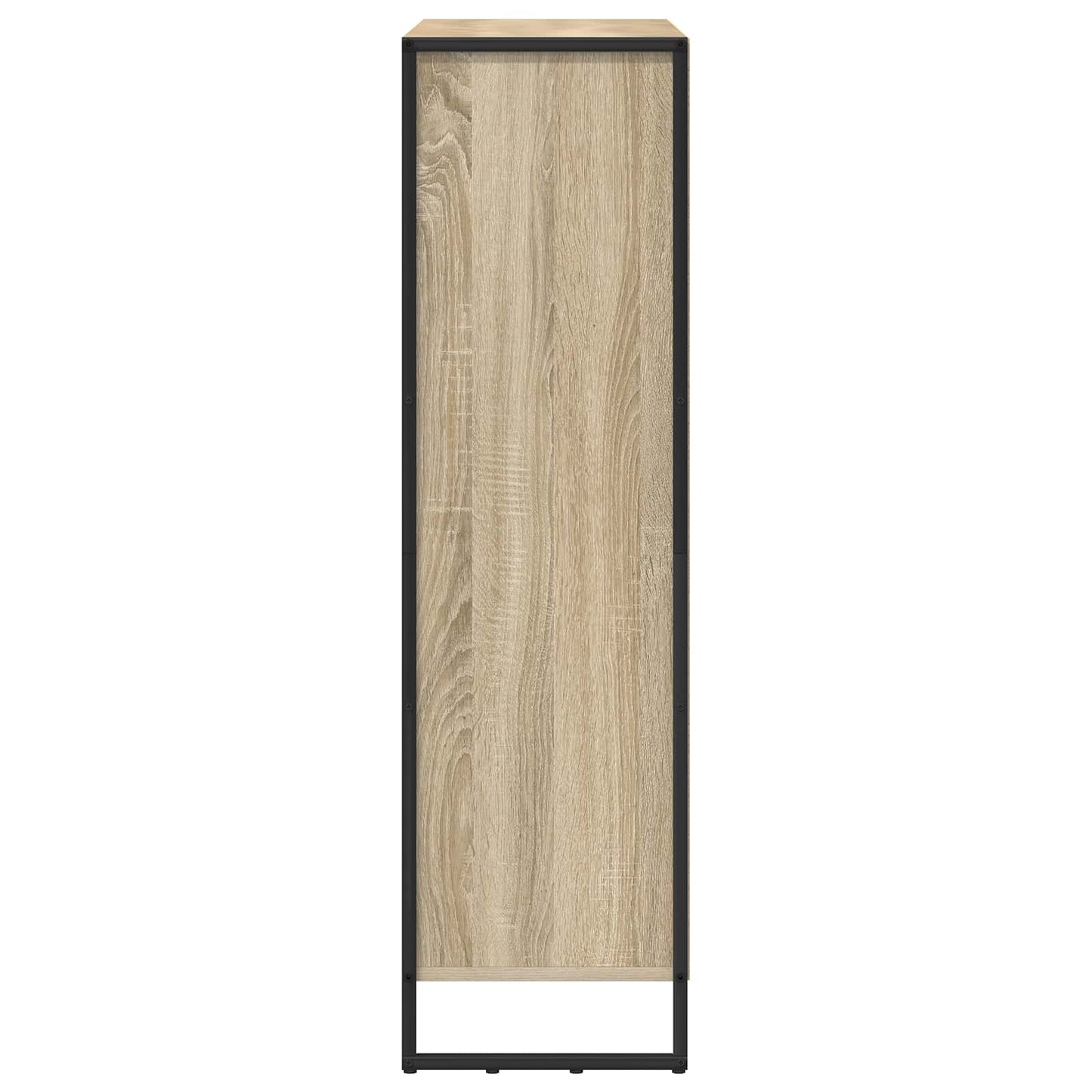 vidaXL Book Cabinet 99.5 x 30 x 108 cm Engineered Wood Sonoma