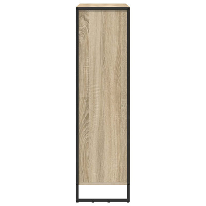 vidaXL Book Cabinet 99.5 x 30 x 108 cm Engineered Wood Sonoma