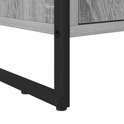 vidaXL Book Cabinet 2 pcs Grey Sonoma 99.5 x 30 x 108 cm