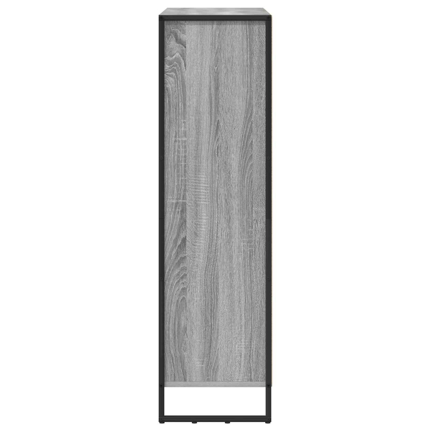 vidaXL Book Cabinet 2 pcs Grey Sonoma 99.5 x 30 x 108 cm