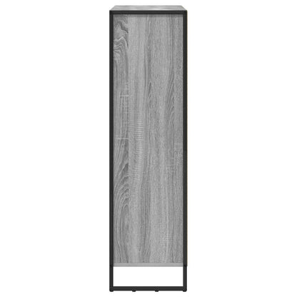 vidaXL Book Cabinet 2 pcs Grey Sonoma 99.5 x 30 x 108 cm