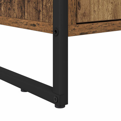 vidaXL Book Cabinet 99.5 x 30 x 108 cm Engineered Wood Old Wood