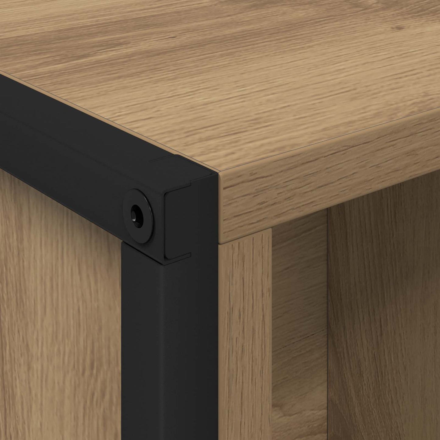 vidaXL Book Cabinet 99.5 x 30 x 108 cm Engineered Wood Artisian Oak