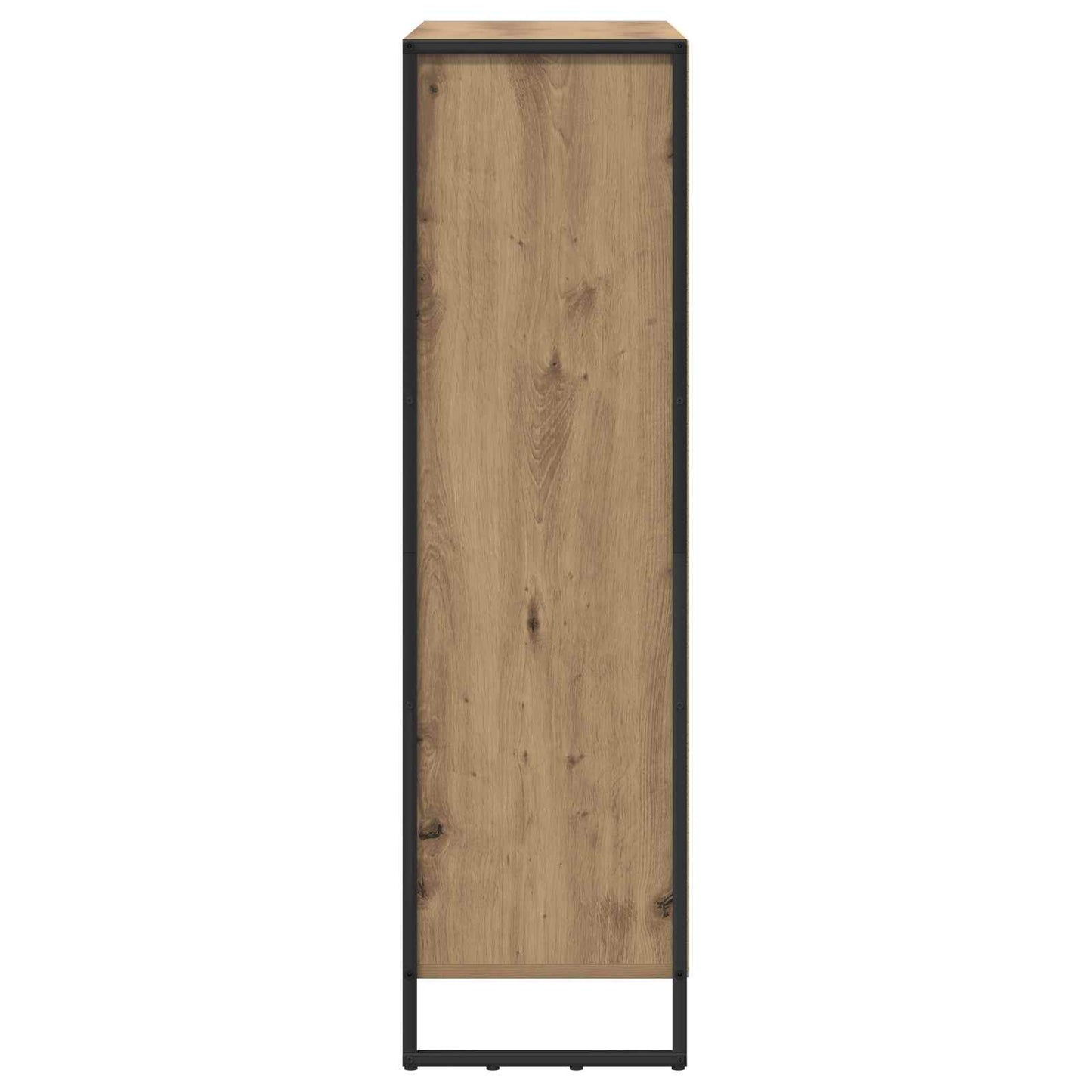 vidaXL Book Cabinet 99.5 x 30 x 108 cm Engineered Wood Artisian Oak