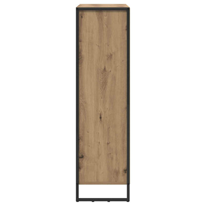 vidaXL Book Cabinet 99.5 x 30 x 108 cm Engineered Wood Artisian Oak