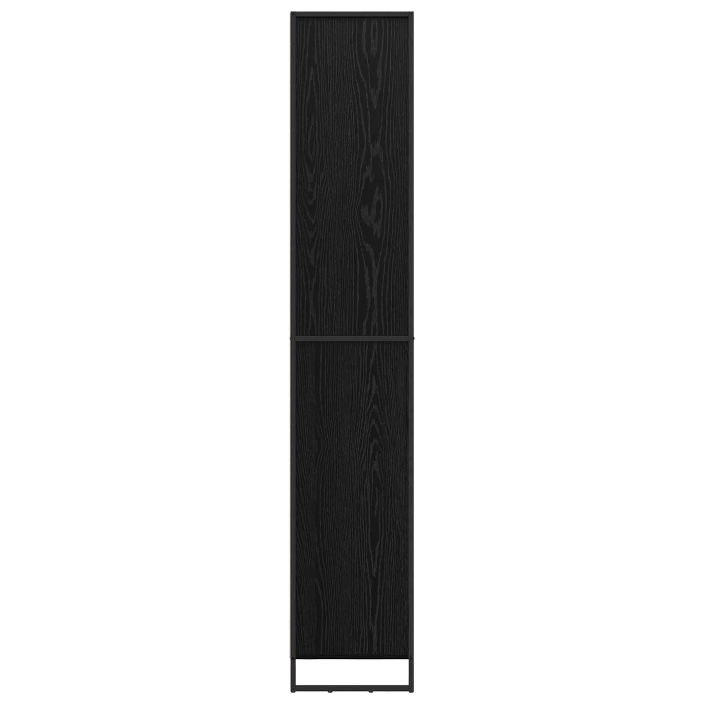 vidaXL Tall Cabinets Black Oak 60 x 36 x 200 cm Engineered Wood