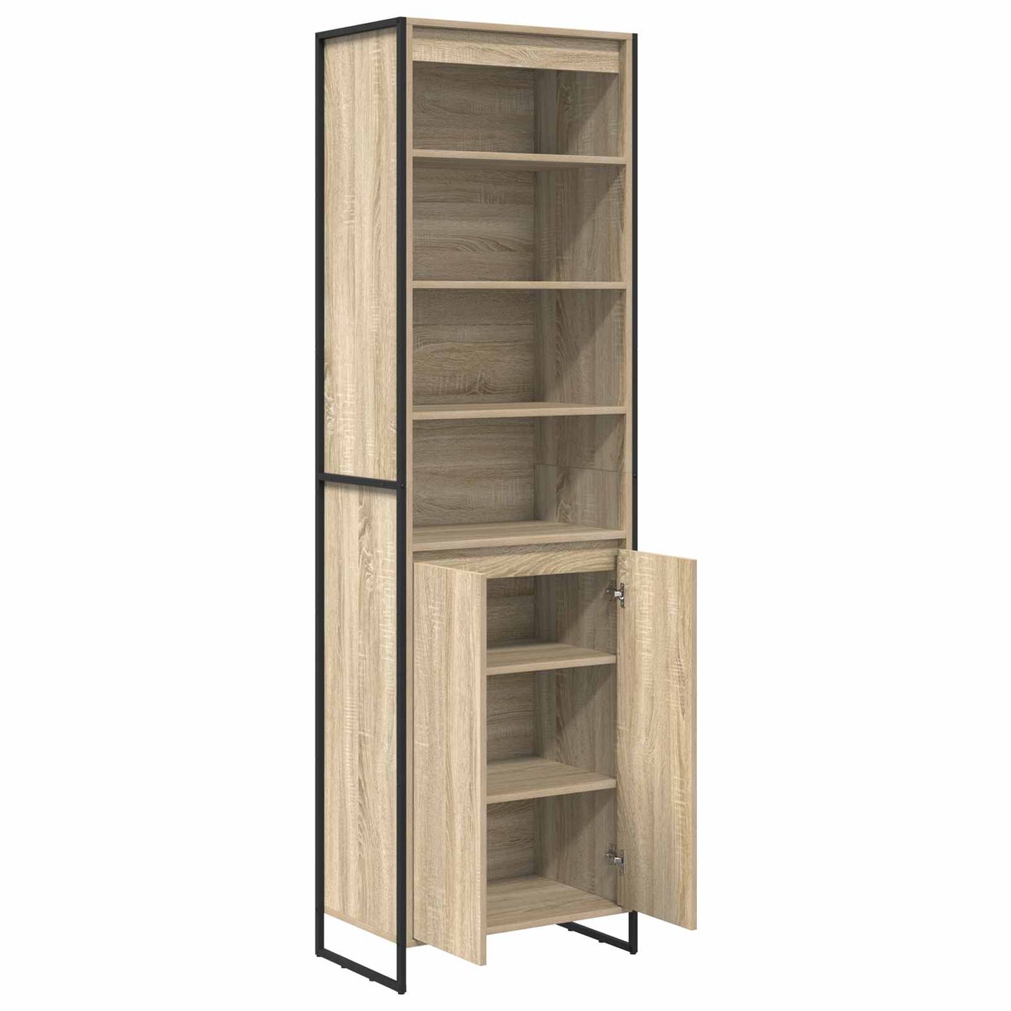 vidaXL Tall Cabinets Sonoma 60 x 36 x 200 cm Engineered Wood
