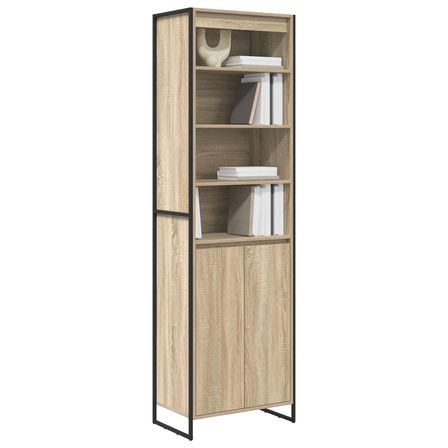 vidaXL Tall Cabinets Sonoma 60 x 36 x 200 cm Engineered Wood
