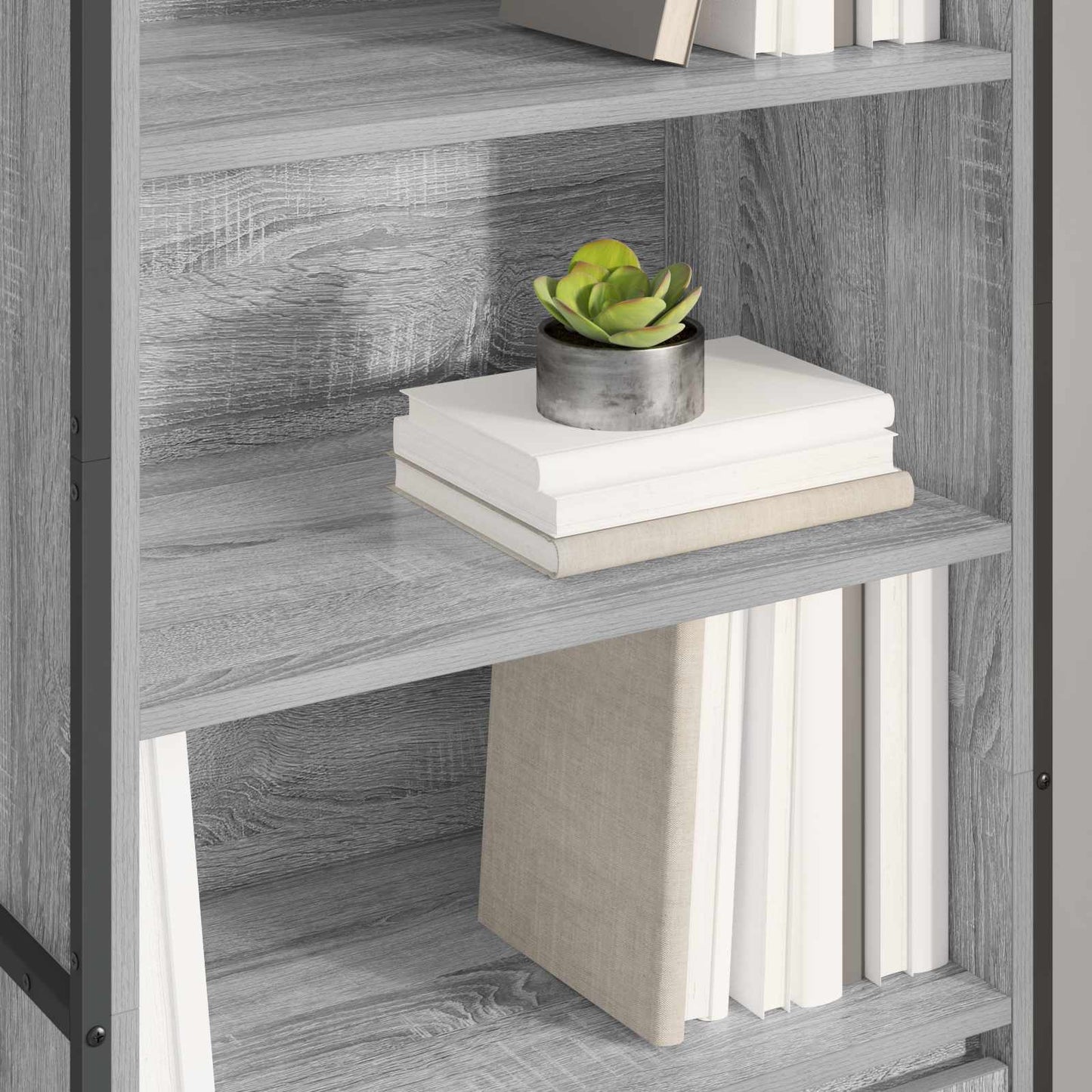 vidaXL Tall Cabinets Grey Sonoma 60 x 36 x 200 cm Engineered Wood