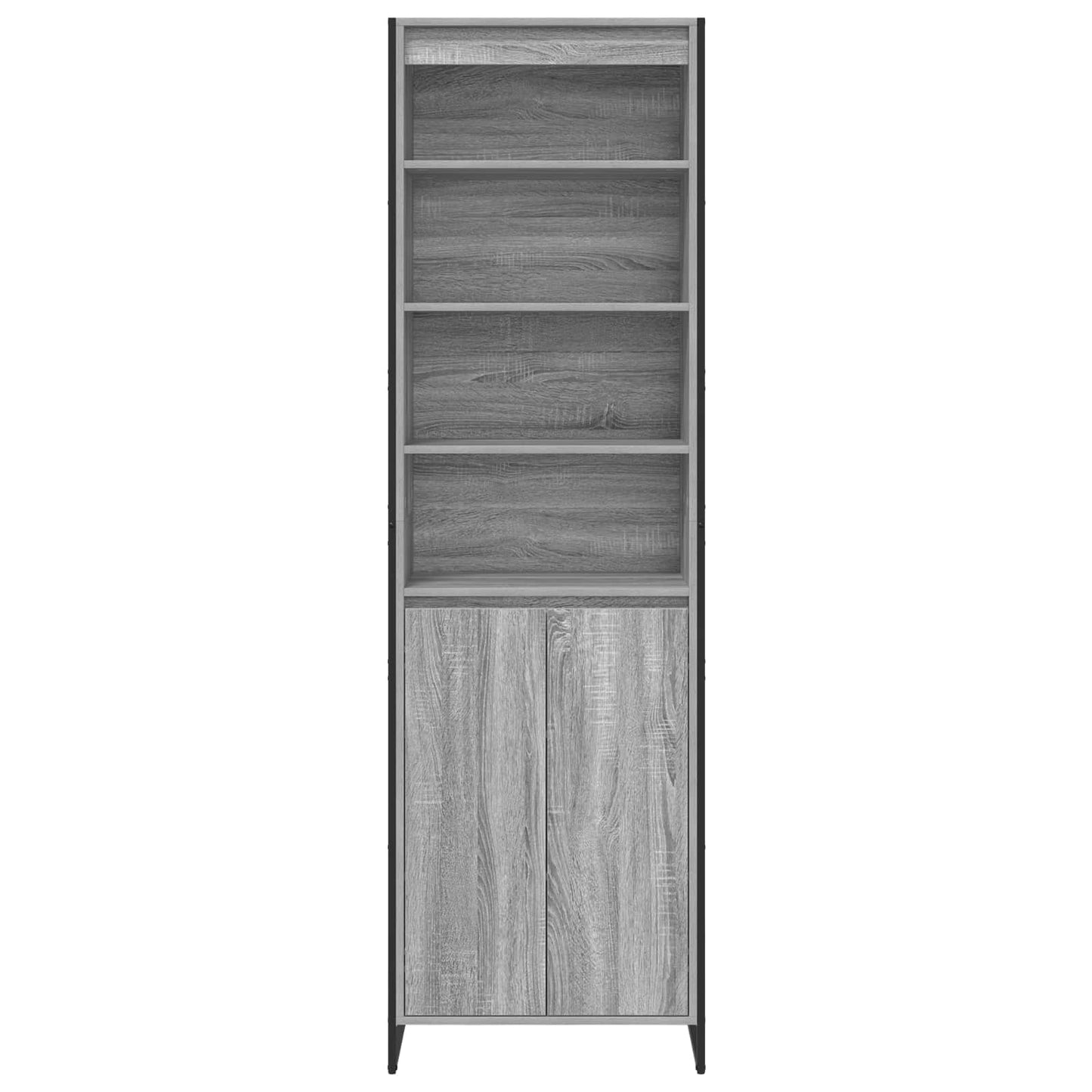 vidaXL Tall Cabinets Grey Sonoma 60 x 36 x 200 cm Engineered Wood