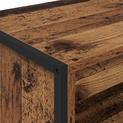 vidaXL Tall Cabinets Old Wood 60 x 36 x 200 cm Engineered Wood