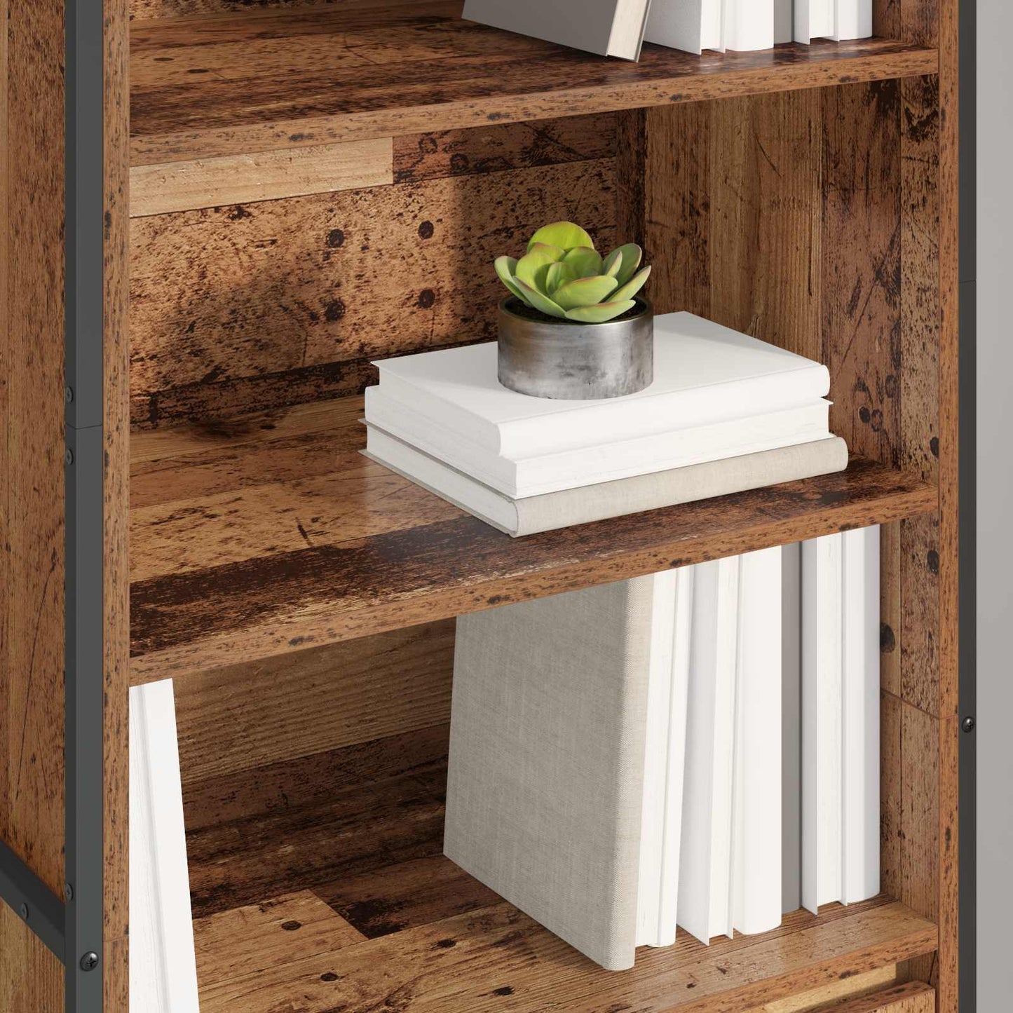 vidaXL Tall Cabinets Old Wood 60 x 36 x 200 cm Engineered Wood