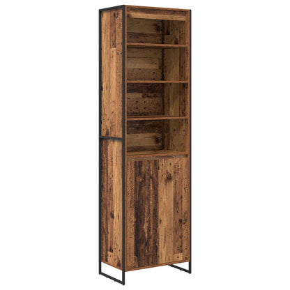 vidaXL Tall Cabinets Old Wood 60 x 36 x 200 cm Engineered Wood