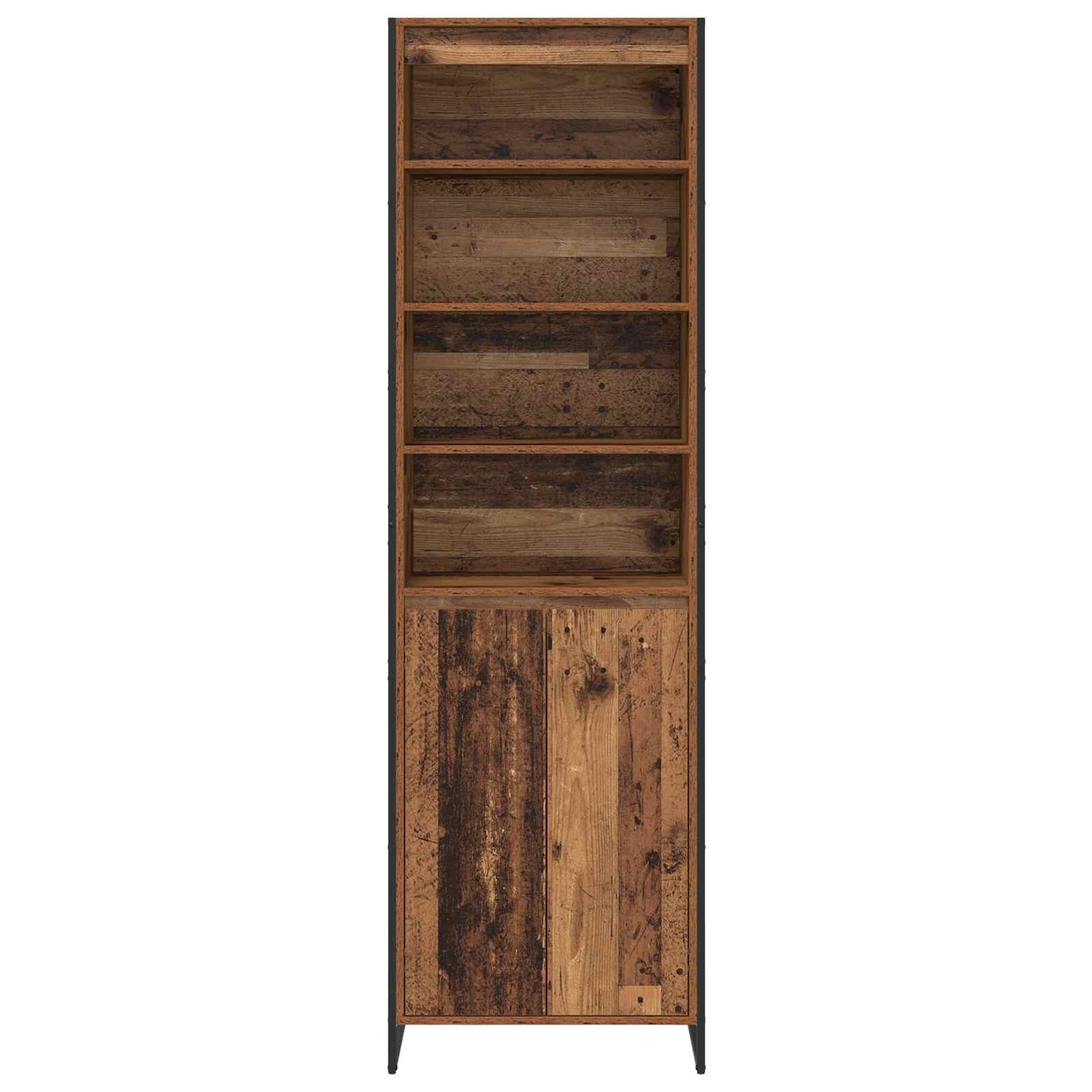 vidaXL Tall Cabinets Old Wood 60 x 36 x 200 cm Engineered Wood