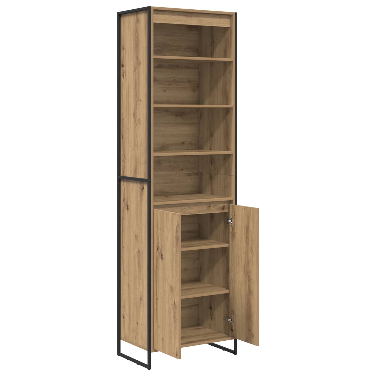 vidaXL Tall Cabinets Artisian Oak 60 x 36 x 200 cm Engineered Wood