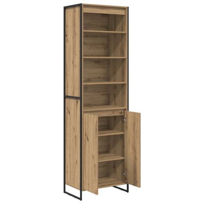 vidaXL Tall Cabinets Artisian Oak 60 x 36 x 200 cm Engineered Wood