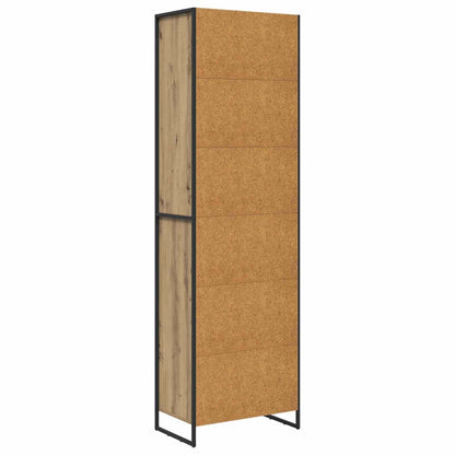 vidaXL Tall Cabinets Artisian Oak 60 x 36 x 200 cm Engineered Wood