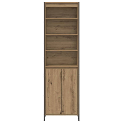 vidaXL Tall Cabinets Artisian Oak 60 x 36 x 200 cm Engineered Wood