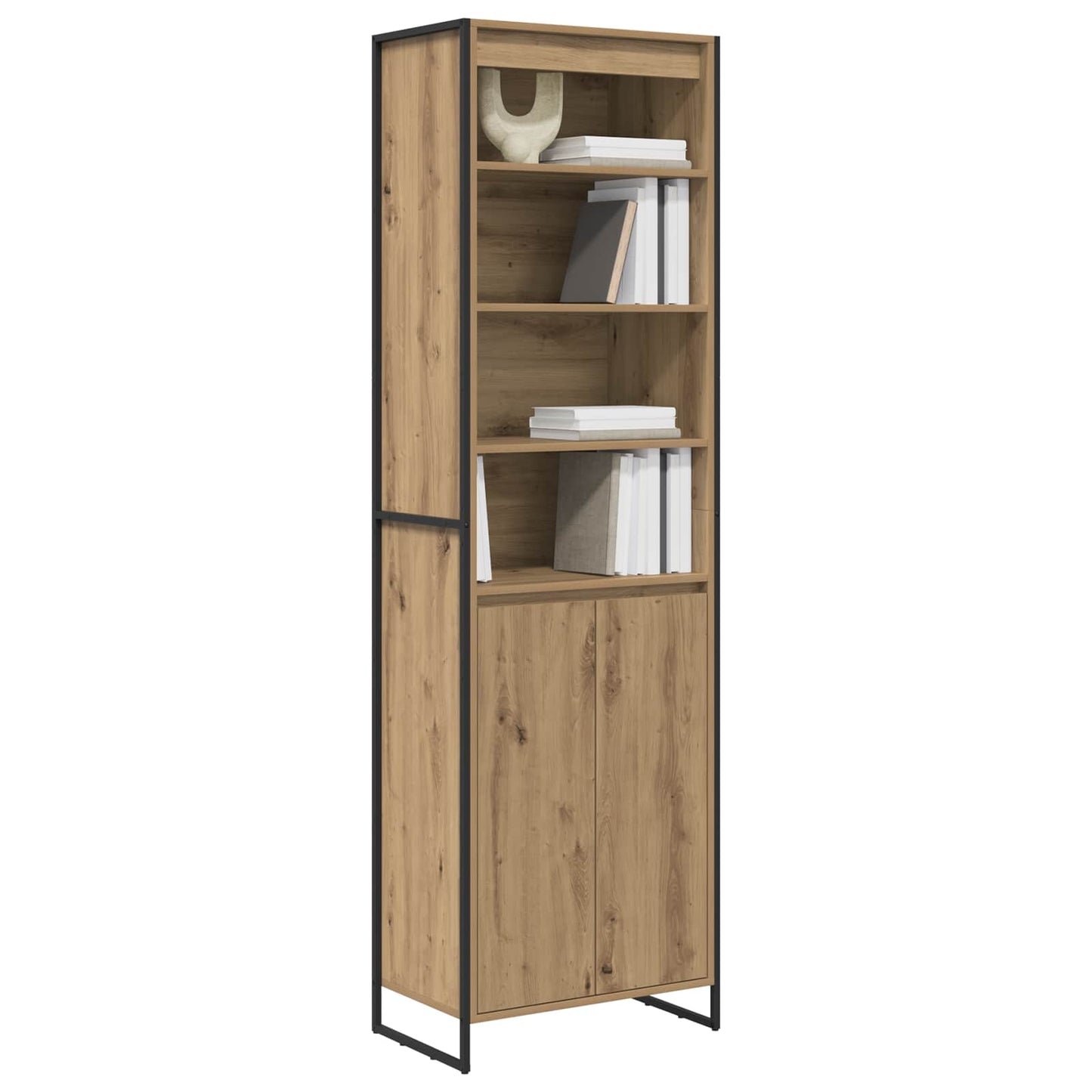 vidaXL Tall Cabinets Artisian Oak 60 x 36 x 200 cm Engineered Wood