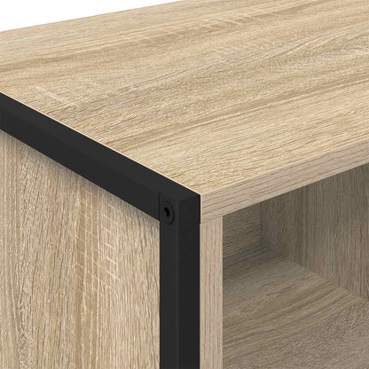 vidaXL Sideboard Sonoma 81 x 36 x 150.5 cm Engineered Wood