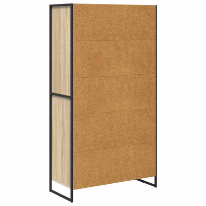 vidaXL Sideboard Sonoma 81 x 36 x 150.5 cm Engineered Wood