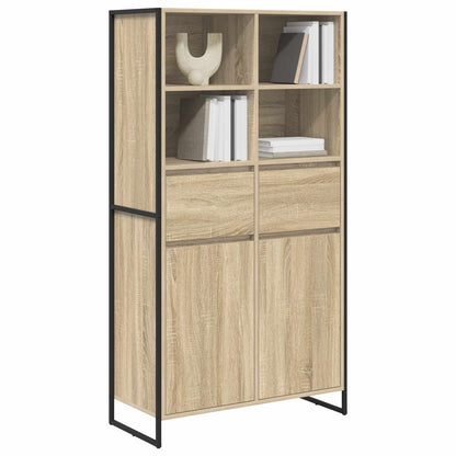 vidaXL Sideboard Sonoma 81 x 36 x 150.5 cm Engineered Wood