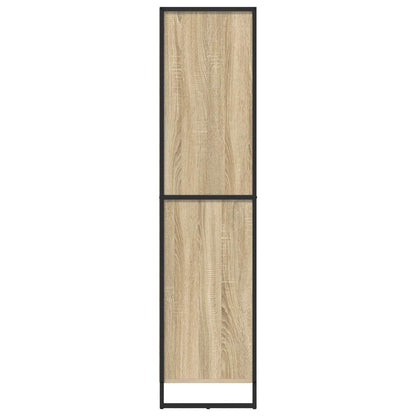 vidaXL Sideboard Sonoma 81 x 36 x 150.5 cm Engineered Wood