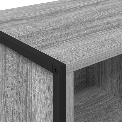 vidaXL Sideboard Grey Sonoma 81 x 36 x 150.5 cm Engineered Wood