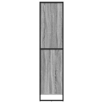 vidaXL Sideboard Grey Sonoma 81 x 36 x 150.5 cm Engineered Wood