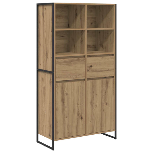 vidaXL Sideboard Artisian Oak 81 x 36 x 150.5 cm Engineered Wood