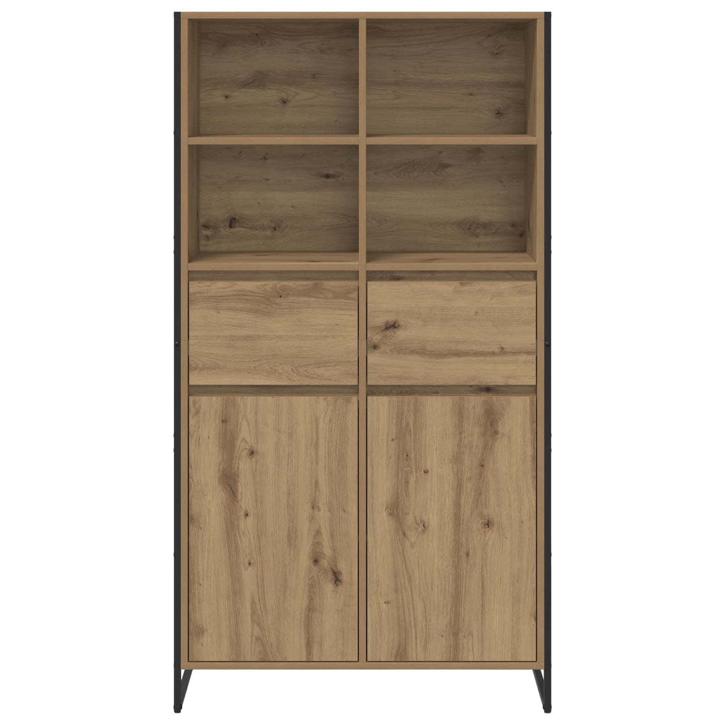 vidaXL Sideboard Artisian Oak 81 x 36 x 150.5 cm Engineered Wood