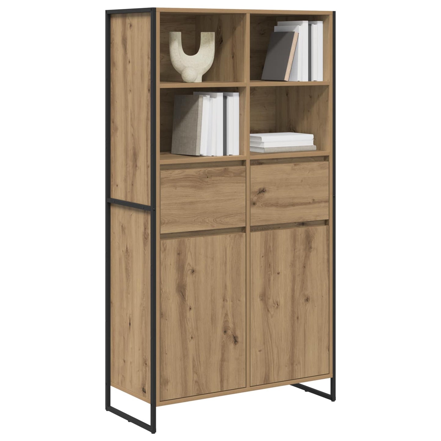 vidaXL Sideboard Artisian Oak 81 x 36 x 150.5 cm Engineered Wood