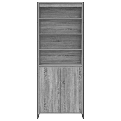vidaXL Tall Cabinets Grey Sonoma 79 x 36 x 200 cm Engineered Wood